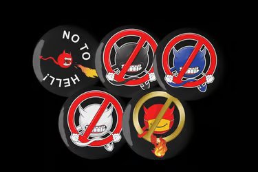 No to Hell t-shirt feature artwork